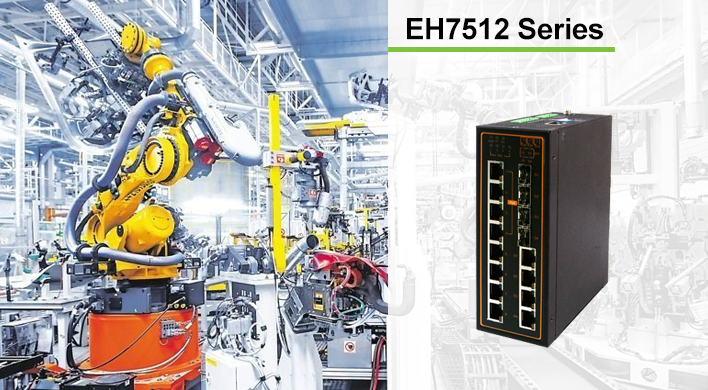 AtopComms's tweet photo. The EH7512 Series is a highly reliable and fault-tolerant Industrial Managed PoE Ethernet Switch.
It is equipped with 8 x 10/100 BASE-T(X) ports and 4 x 10/100/1000 BASET( X) RJ45/SFP Combo ports, and it has up to 8 x 802.3af or 802.3at compliant PoE ports for maximum 120W PoE. https://t.co/ejYZWTJRr2