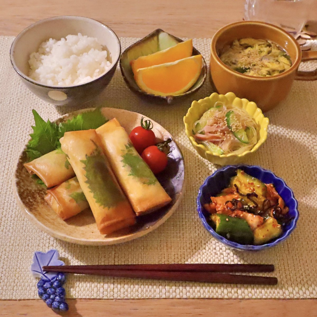 Mariko 暑さが和らいできたのでようやく揚げ物のやる気が湧いてきました 大葉とささみのチーズ春巻き 簡単で美味しい T Co C3lesqsgap Twitter