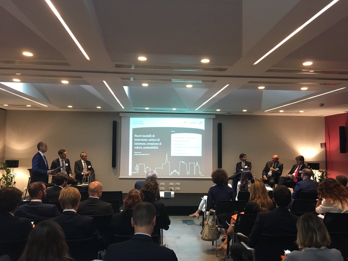 Continua la #PCC2019 con il secondo panel: “Nuovi modelli di intervento: settori di interesse, creazione di valore, sostenibilità”.
<a href="/Linklaters_Ita/">Linklaters Italy</a> <a href="/As_Aifi/">AIFI</a> <a href="/PwC_Italia/">PwC Italia</a>