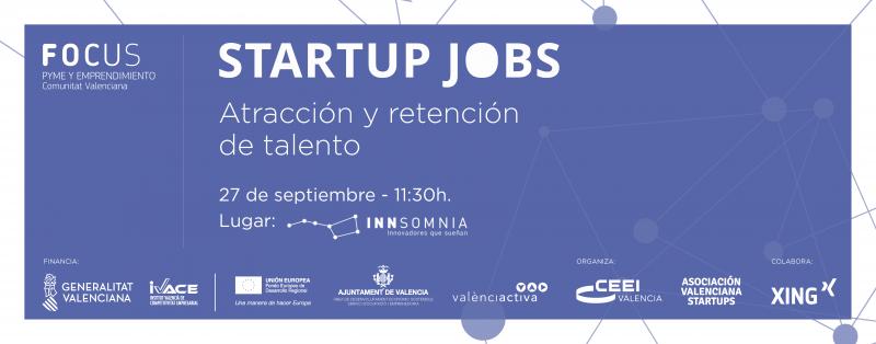 Hey Valencia!!, el 27 de septiembre estará nuestro cofundador <a href="/nicolaumnu/">Dimitri</a> participando en el taller Startup Jobs, para charlar sobre atracción y retención de #talento para #startups , organizado por <a href="/Startup_VLC/">Startup Valencia</a>. 
Esto, y una paella... motivos para no faltar. 🥘🥘😜.
