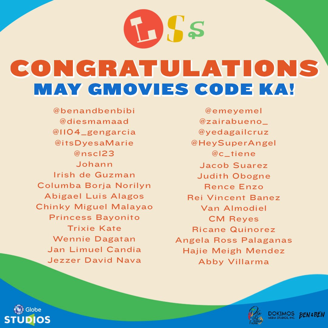 Iba talaga ang sipag pag dating kay crush! Bigyan ng GMovies code para makanood ng #LSSTheMovie! 😆 Congrats besh! Please wait for our message to claim your code! #PPP2019