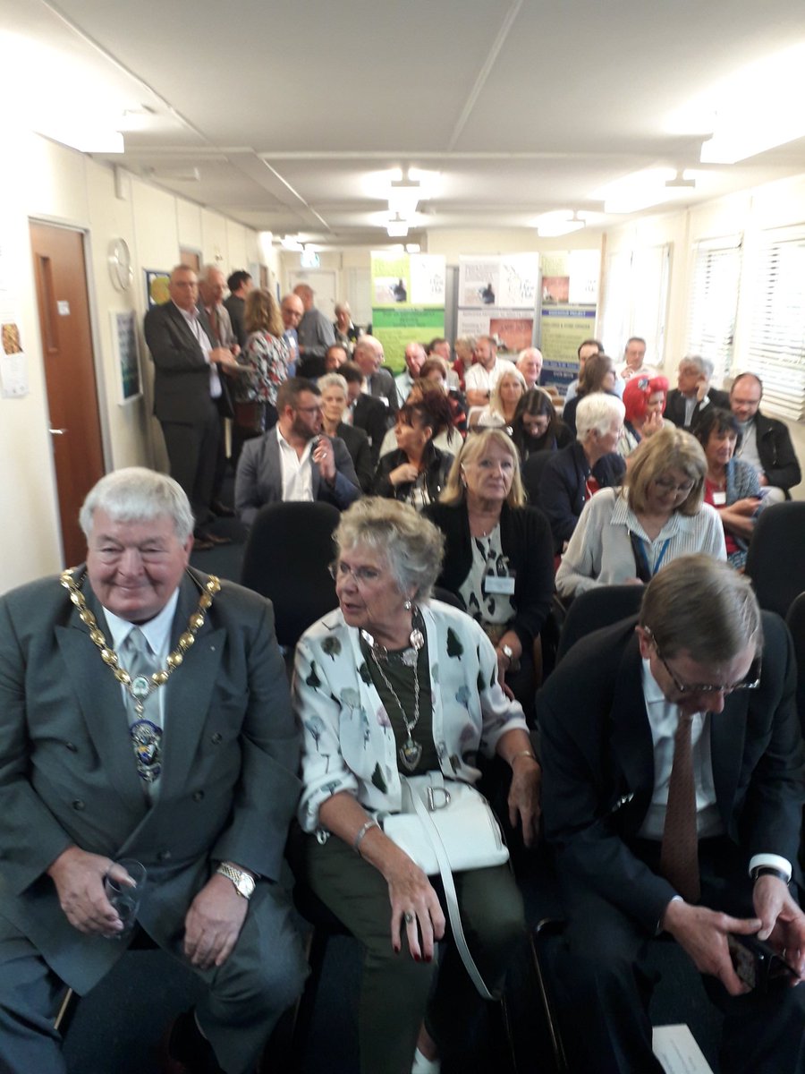 Values EVERYONE who came in support of our work with #homeless, #unemployed.  Thank you to our VIP guests HM Lord Lieutenant of Surrrey &amp; #shbcmayor Cllr R Perry