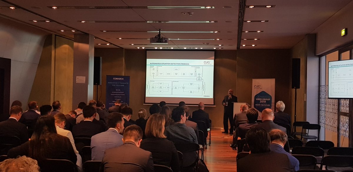 Comarch_Comms's tweet image. After a short coffee &amp;amp; networking break, Rajmund Zielinski, IA&amp;amp;A Product Manager at Comarch, gave his presentation about The BizDevOps-AI Paradigm: How to Adopt AI in Your Organization.
#CUG2019