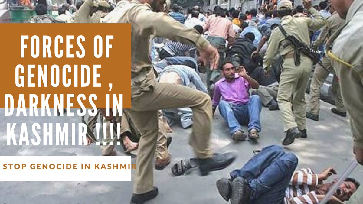 AhsanMustafa_'s tweet photo. Genocide must be stopped in Kashmir otherwise no other minority will be safe in India. Later or soon the present Government of India may turn to other minorities. https://t.co/GG4q9Jd0UY