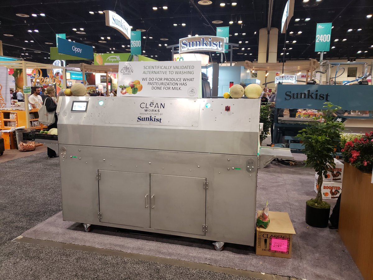 CleanWorksCorp's tweet photo. Clean Works is presenting our newest Clean Flow Mini system at the PMA Fresh Summit, Aneheim Show.
We are displaying in the Sunkist RTS Booth. #3003
Aneheim Convention Center
1850 S. West St Aneheim.  October 17-19
#pmasummit #aneheim #booth3003
https://t.co/9FRyiecmiU https://t.co/feMLHitQoR
