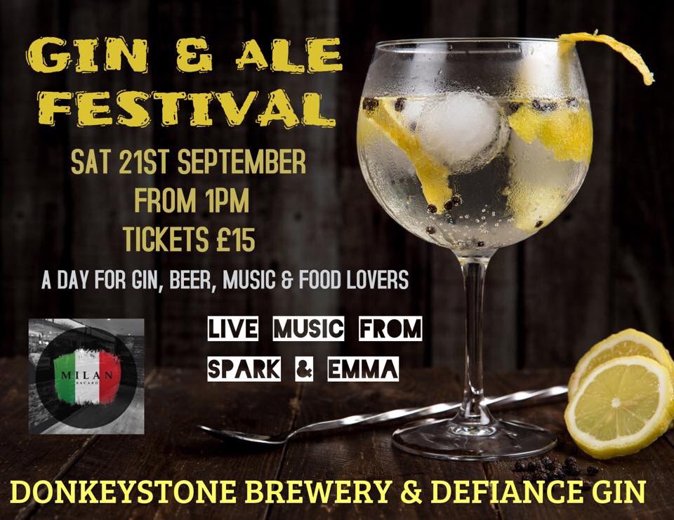 It’s #caskaleweek ? Perfectly timed for a pint of <a href="/DonkeystoneBrew/">Donkeystone Brewing Co.</a> at the #festival at Milan Bar, Lees this weekend. 

Gins and Rums also available from the prolific <a href="/DefianceSpirits/">Defiance Spirits</a> 

We can’t flippin’ wait! 
🍻🐴🍸