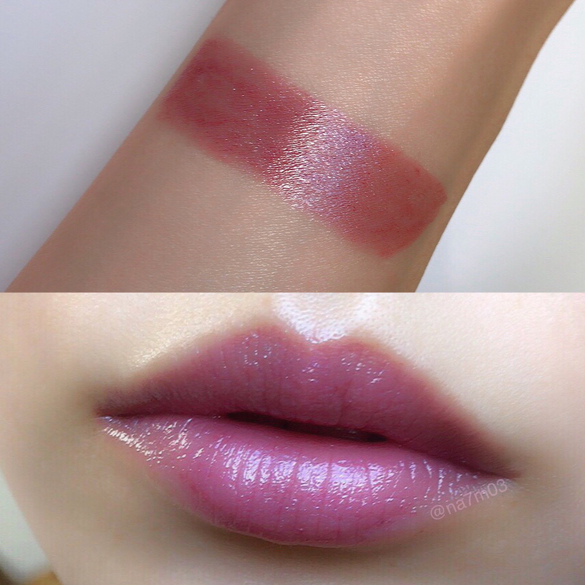 𝚗𝚊𝚗𝚊𝚖𝚒 Nars リップスティック 2941 シアー Falbala 2949 シアー Shrinagar 悩んでシアーから2色 2941はブラウンみのある赤ローズ 2949は透け感のあるラズベリー シルバーや多色ラメたっぷりだけどラメが細かくシアーなのもありギラギラせず使い