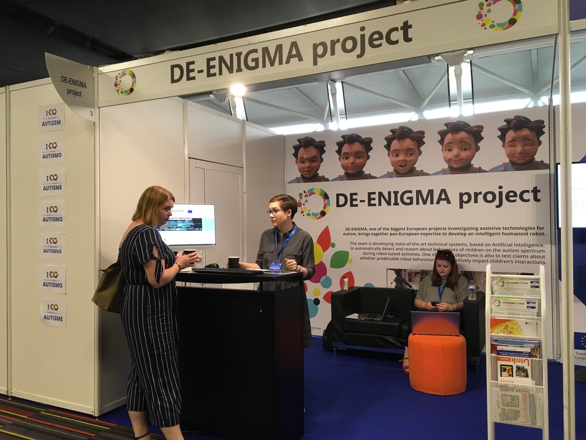 It was great to have met so many #autism experts, students, researches, #autistic people, parents, and other stakeholders at the #DEENIGMA stand during the #AECongress19 in Nice!
Thanks to <a href="/autismeurope/">Autism-Europe</a> <a href="/CRAE_IOE/">CRAE</a> &amp; #AutizamSrbija partners on the spot!
autismeurope.org/blog/2019/09/1…