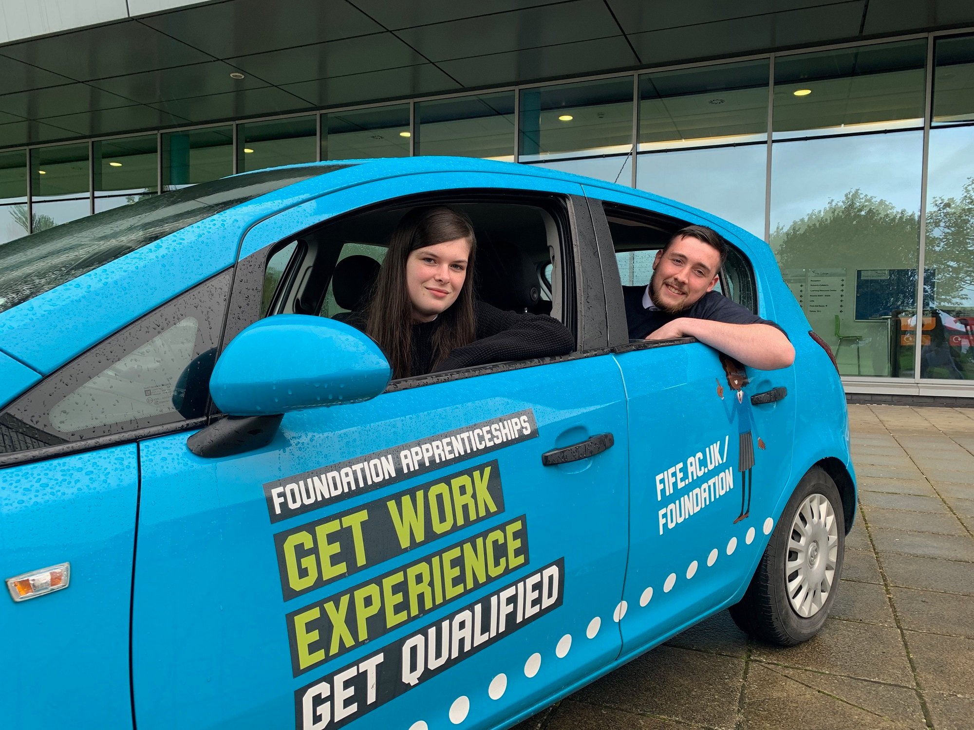 Fife College on Twitter "🚗 College and FifeCouncil car hits the road