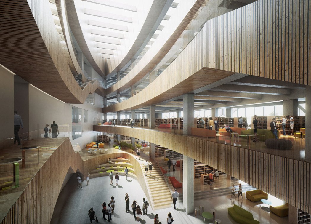 jrdelalamo's tweet photo. Rebooting the #library for the #21stcentury. #Buildings that go beyond #books https://t.co/GW8f9M1awL .@thespacesmag #architecture https://t.co/x8g0R1cZat