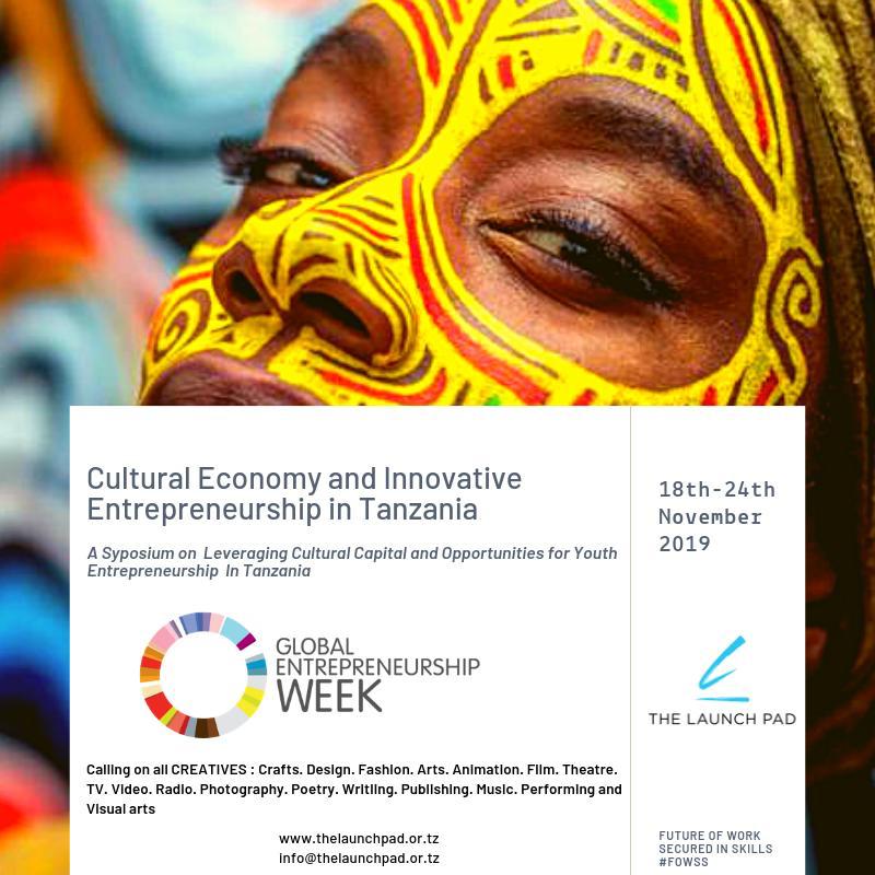 Katika kuadhimisha wiki ya ujasiriamali ya kimataifa yaani #GEW2019 @thelaunchpadtz imetayarisha kongamano na warsha kwa ajili ya uchumi wa kiutamaduni na fursa zilizopo kwenye kazi za asili na kiutamaduni na sanaa #CulturalEconomy
#SkillingTanzania