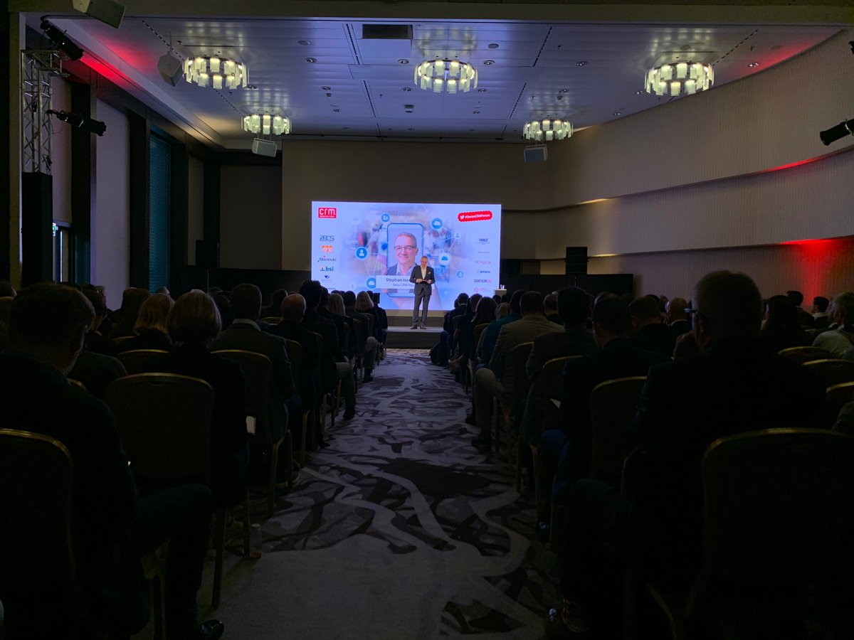 Herzlich Willkommen zum Swiss CRM Forum 2019! Wir freuen uns, dass Sie heute unsere Gäste sind. Wir wünschen allen einen spannenden und inspirierenden Tag. #SwissCRMForum #KI #Event