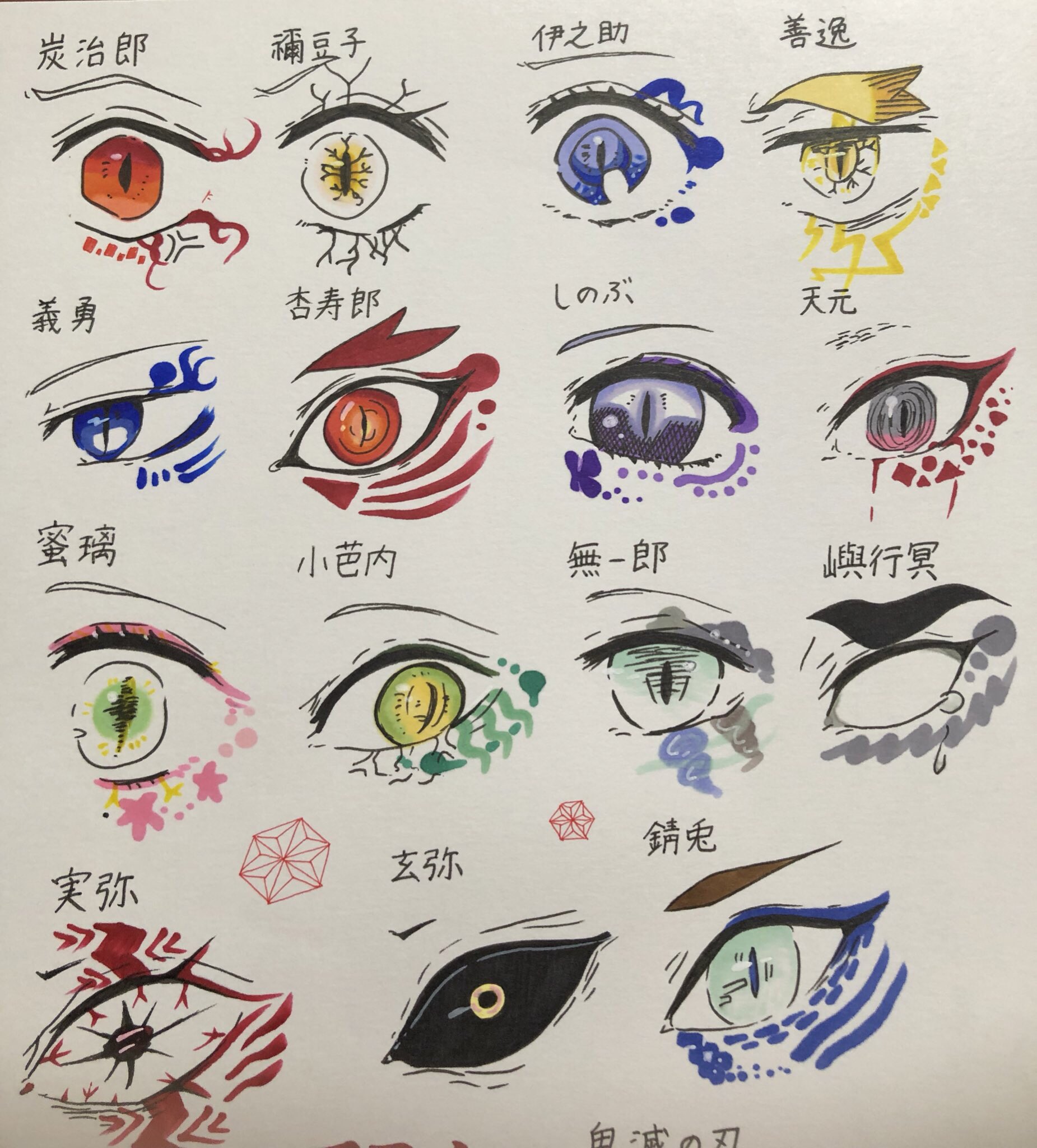 تويتر みかんハートテヘムフ على تويتر 鬼滅の刃とドラゴン コピックです 鬼滅の刃のやつはもし鬼滅の刃のキャラクターが鬼化したらどんな目になるのか ってやつです コピック 絵師 ドラゴン イラスト アナログイラスト 鬼滅の刃 絵描きさんとつながり