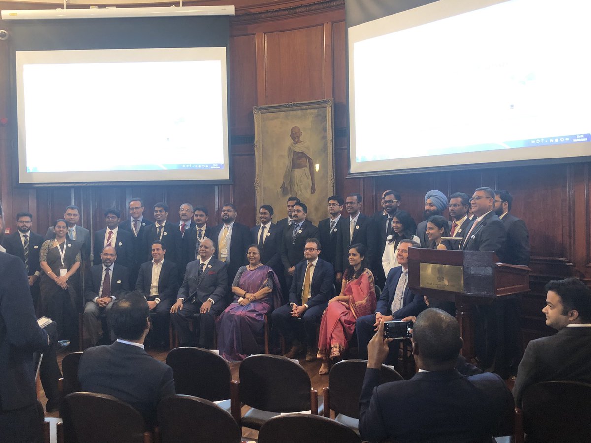 techUK's tweet image. We’re delighted to be supporting the inaugural session of #techXchange2019 at @HCI_London with @techUK Head of International Trade @SimonSpier speaking on growing UK-India technology links &amp;amp; partnerships #UKIndiaTechPartnership #Tech #InternationalTrade