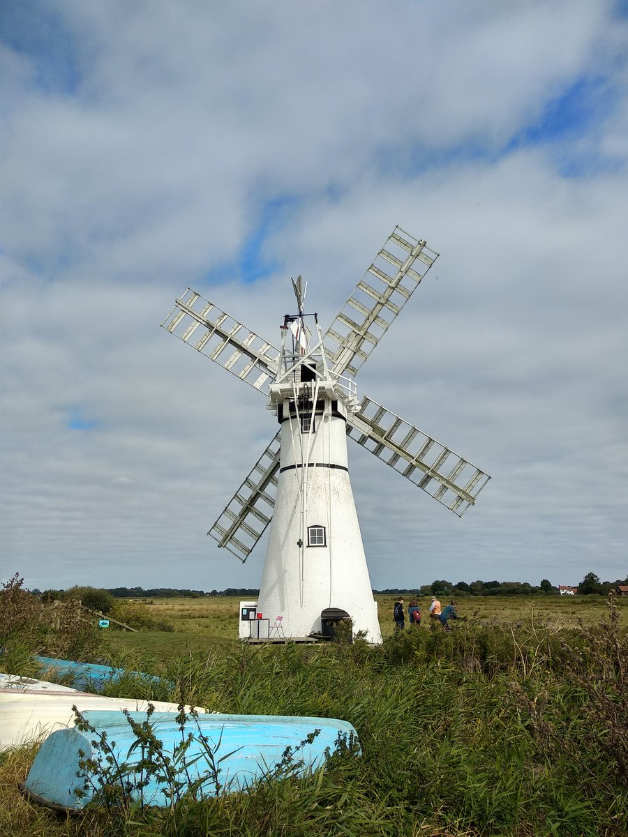 At beautiful <a href="/ThurneMill/">Thurne Mill</a> with <a href="/L6FC/">LowestoftSixthFormCollege</a> beginning the process of creating our 2019 #BroadsAlbum.

Inspirational #landscape #stories #people and #soundscapes