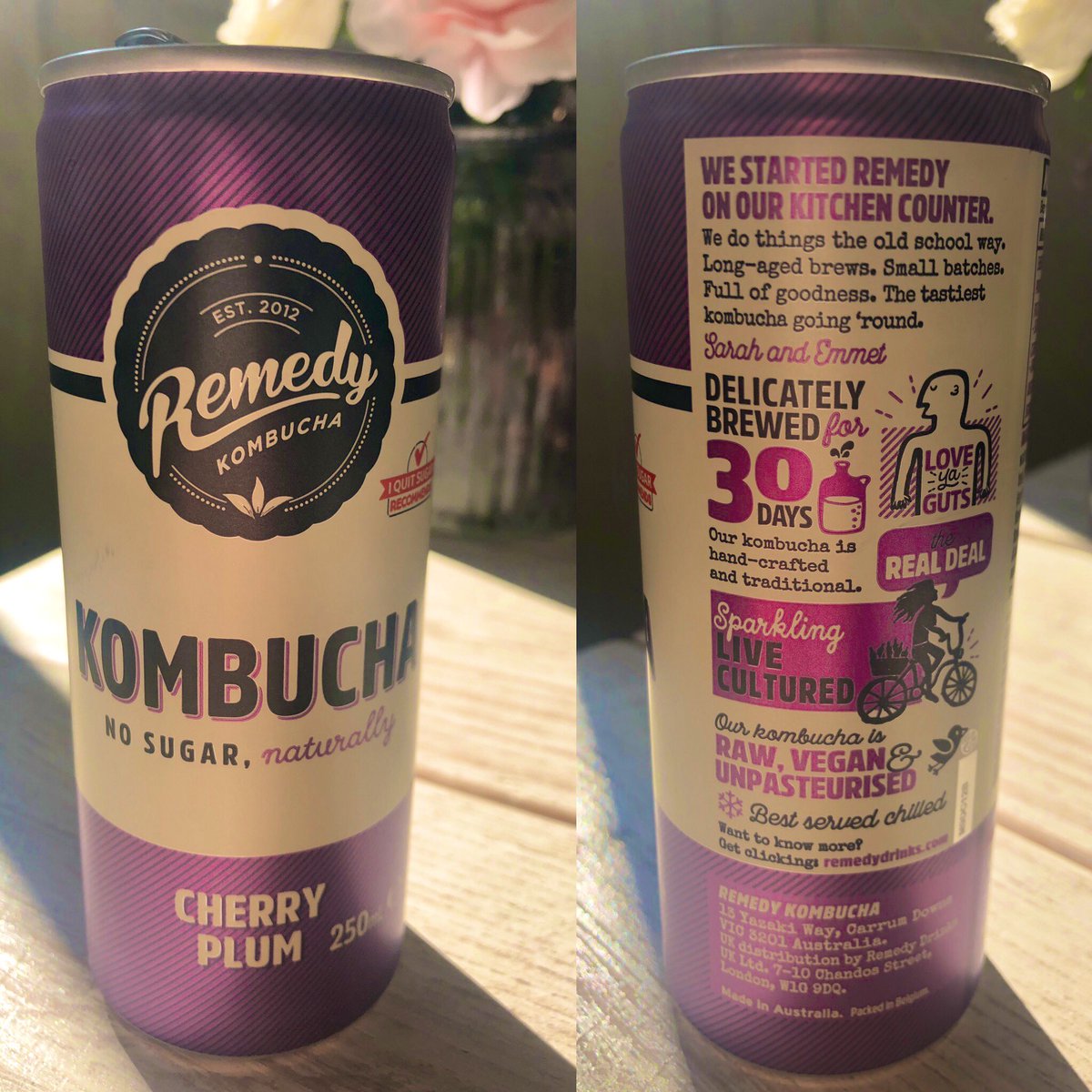 Thanks for <a href="/remedykombucha/">Remedy Drinks</a> for today’s brain rehydration! 

Perfectly and delicately brewed just for me.

 I ❤️ #kombucha 

#nosugar #natural #rawfood #vegan