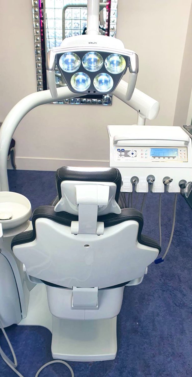 Murray_Woods's tweet photo. Another @KaVoKerrEU E50 Life installed for a customer in #Dublin as part of our upgrade promotion. Features include RELAXline soft upholstery, KaVoLUX 540 LED light, PiezoLED Scaler, INTRA LUX KL703 LED. 

#KaVo #dentistry #dentalchair https://t.co/H6jVrfZ62w