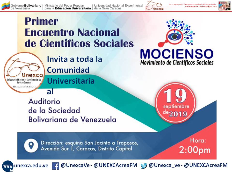 Prensa UNEXCA ( Cta. Alternativa - @UNEXCA_ve ) tweet media
