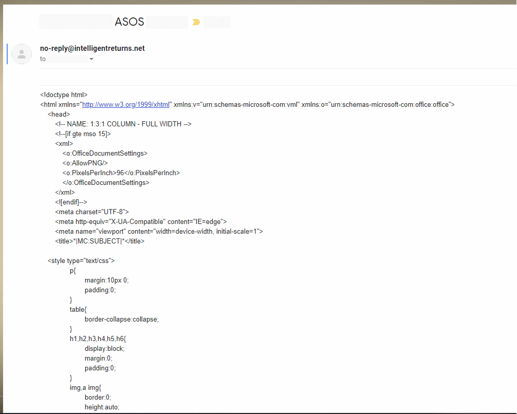 CodepuffG's tweet image. I guess ASOS know what I do for a living. 😂👩💻
#girlswhocode #girlprogrammer #WomenWhoCode #email #programmerslife #asos