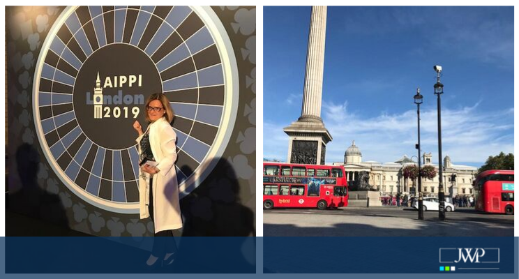 jwp_ip's tweet photo. Goodbye London! It was great to meet so many wonderful people on #AIPPI2019! See you next year! #jwp_ip #AIPPI #intellectualproperty #conference https://t.co/pk5MAfWhCi