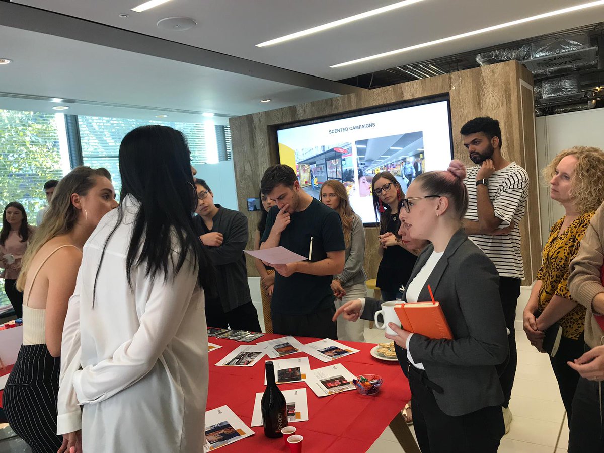 Posterscope's tweet photo. Thank you @JCDecaux_UK for the interactive #KnowledgeAcademy this morning showcasing the opportunities around the #Christmas period! Never too early for a mince pie? #OOH #Seasons #Holidays #Advertising https://t.co/tM2hPL3AVs