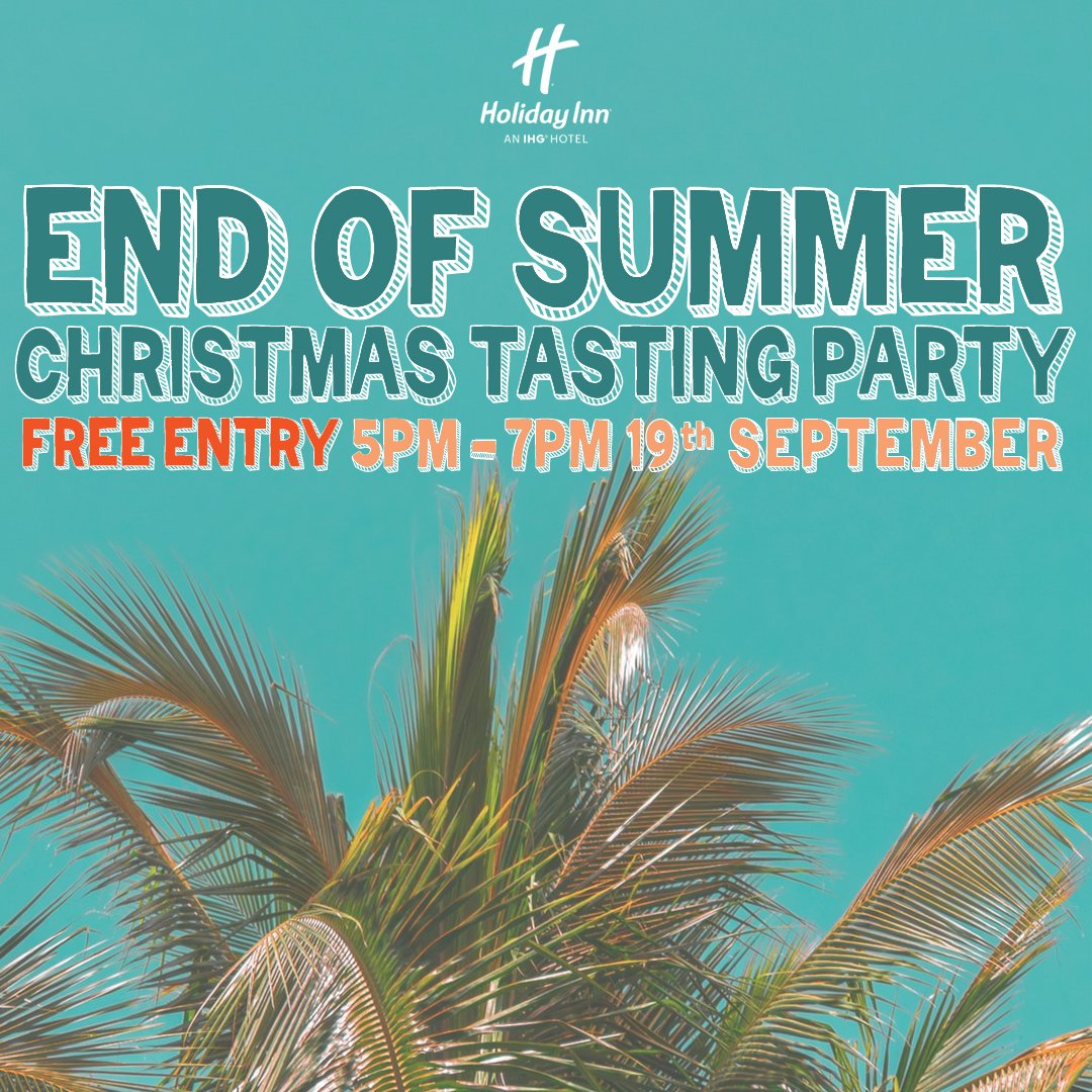 HICambridge's tweet image. 🌟 TONIGHT IS THE NIGHT 🌟

Join us for our 'End of Summer Christmas Tasting Party'! 🎉   We would love to welcome you all to celebrate the end of Summer and get a taste of our favourite time of year! 😉🎄   

Reserve your spot - 01223 582408 📞