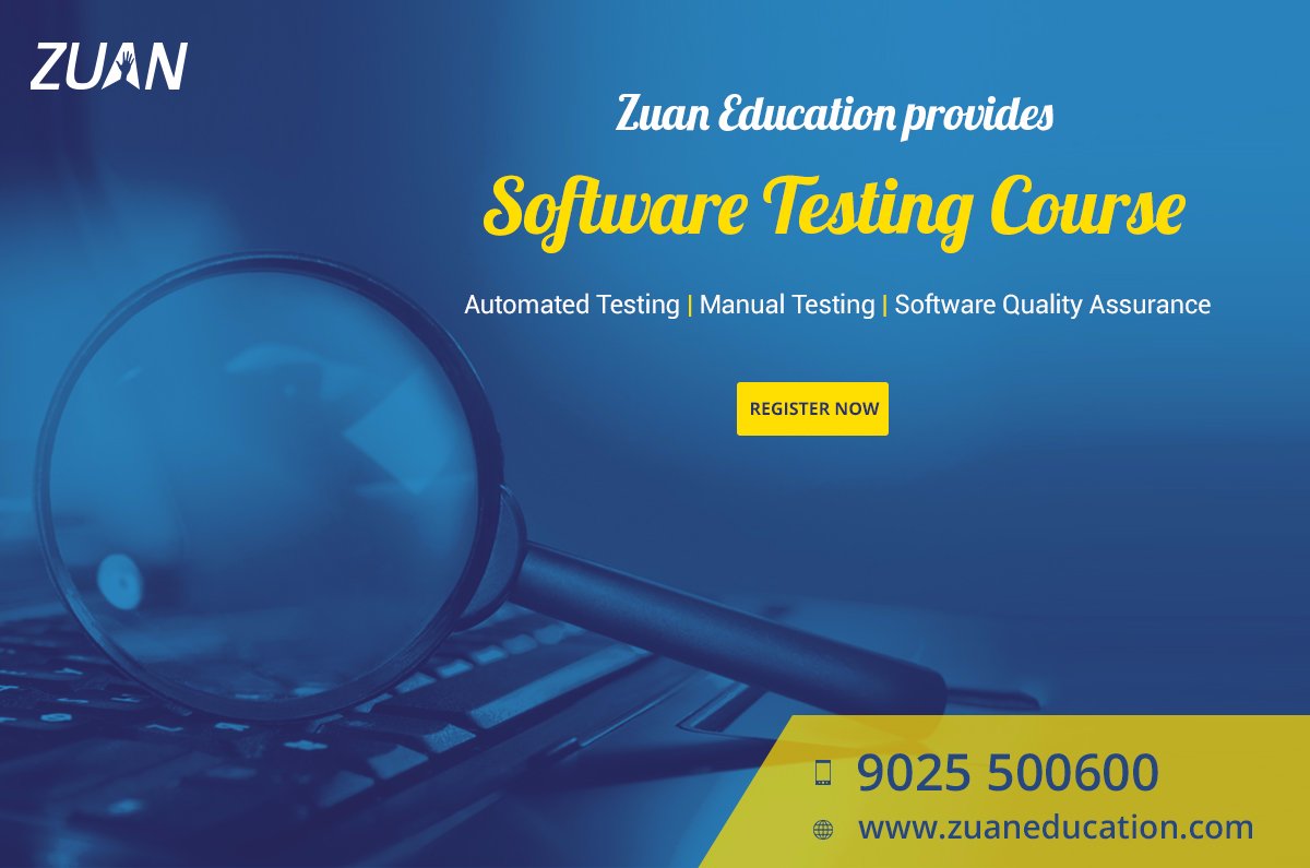 ZuanEducation's tweet image. Start your career as a software tester.
Learn from Zuan Education
Click here 👉 bit.ly/2VNvMGo 👈
💯 Job placement
Industrial Training👩💻
Learn Now 👨🏫and Pay Later💰
Contact Us: 090255 00600📞
#SoftwareTesting #SoftwareTestingCourse
#SoftwareTestingInstitute #Testing