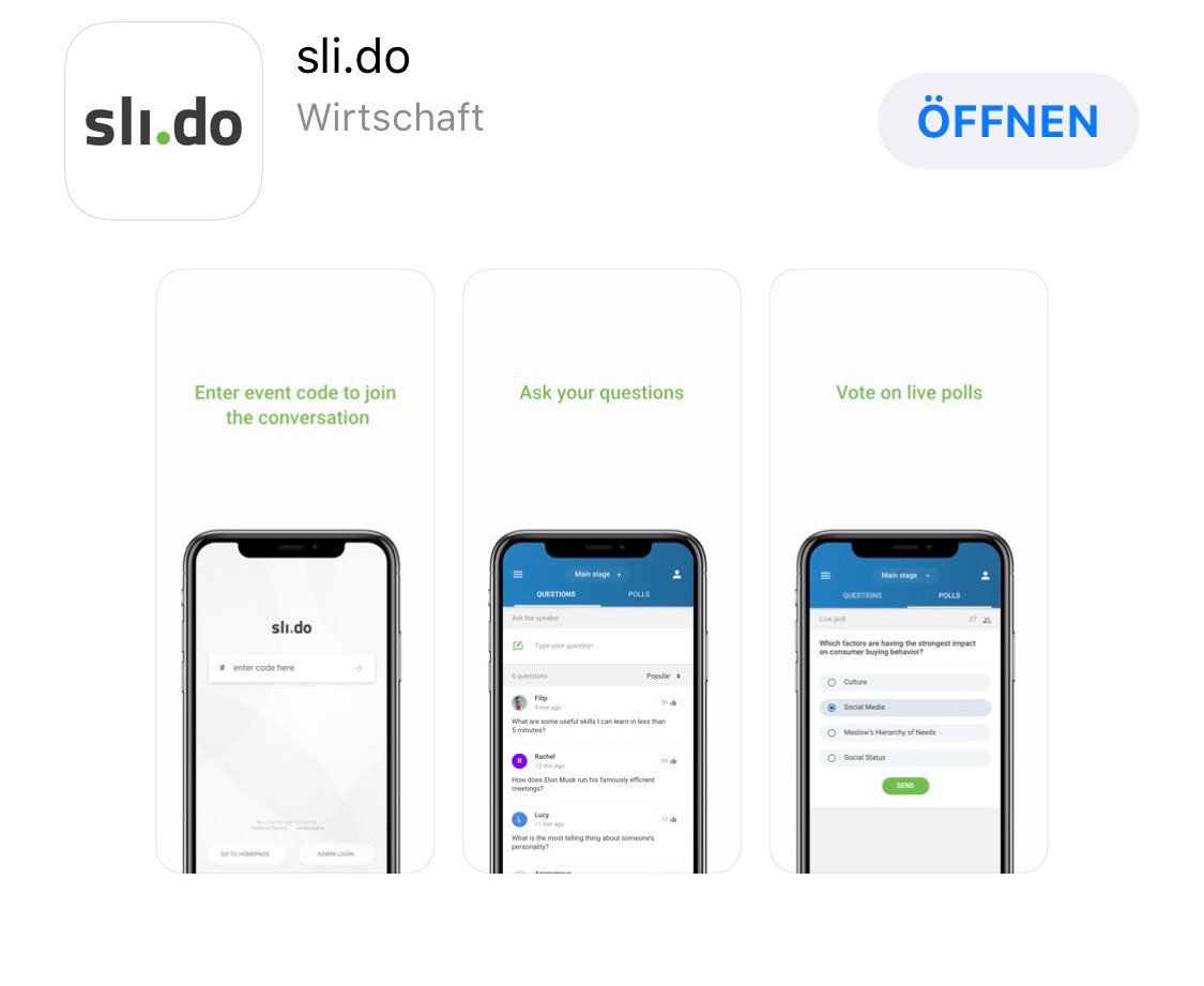 DigitalDavos's tweet photo. Warum nicht bei der nächsten Gemeindeversammlung mal das @Slidoapp einbringen, um die Interaktion der Teilnehmer zu fördern? #justsaying #Digitalisierung #DDF2019 #slidoapp https://t.co/k22fSvgcIR
