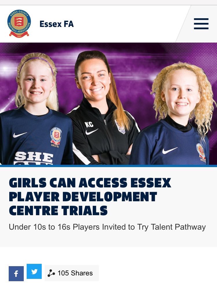 🚨 GOAL KEEPERS 🚨 

For the first time EVER our PDC are recruiting GOAL KEEPERS ....! 

A unique 30 week programme delivered by England U15 GK coach <a href="/NikitaRunnacles/">Nikita Runnacles</a> 👑

Register for trials taking place this month in our bio  ! 

#ShesAKeeper #Essex #SHECANPLAY