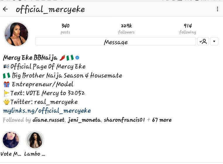 PiscesQueen200's tweet photo. #TeamMercy #Titians #Ikegang #TeamMike #TeamDiane #Teamshola #FroddNtion #TeamSeyi #TeamCindy #TeamElo
Pls guys go and follow Mercy on IG plsssssssssss we love u guys. Mercy for d Money #FollowMercyIG
#BBNaija @bbnaija https://t.co/1b42H7L1IY