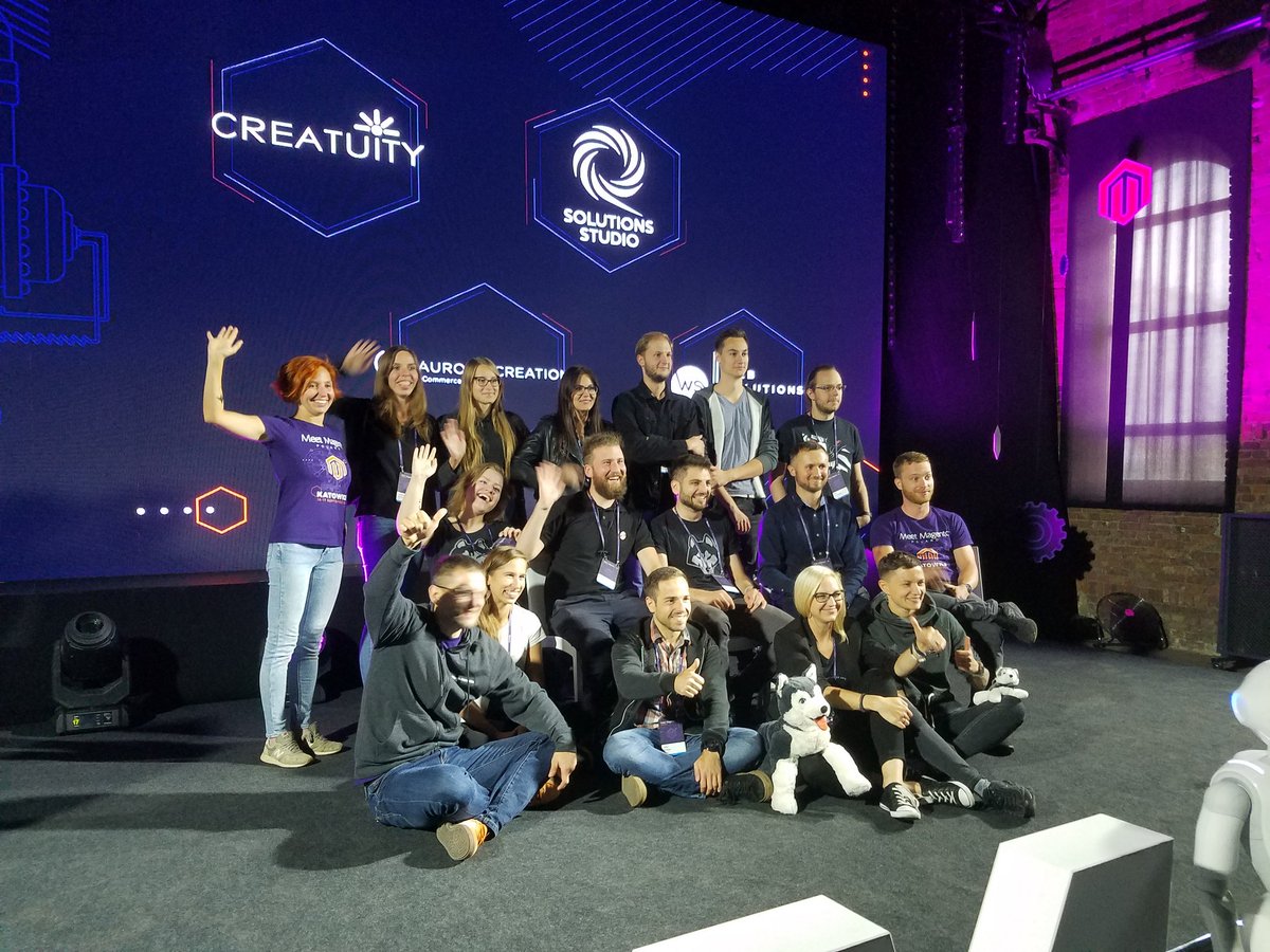 MarshaMarshaMa_'s tweet photo. Thank you for a great venue, an amazing @MeetMagentoPL and being so welcoming! Great to see the team and looking forward to next year! #mm19pl https://t.co/qGTQ1FfuEM