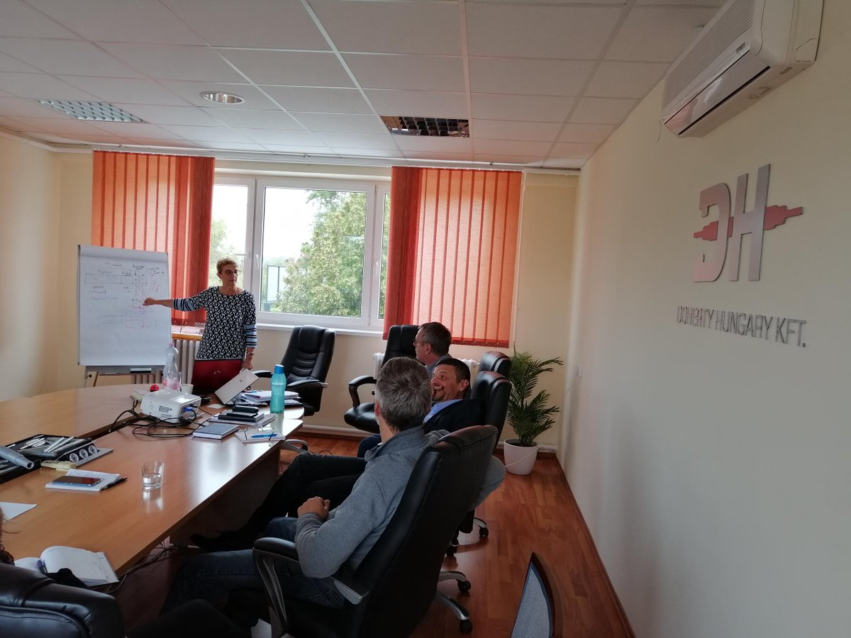 DohertyHungary's tweet photo. In the previous month our employees participated in an interactive teamwork with an external expert; where they could share their opinions and ideas in order to increase corporate culture and workflow efficiency.
#dohertyhungary #workflowefficiency https://t.co/kp1suiuXr3
