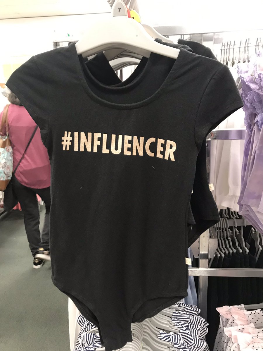 I’d like to live in a world where career aspirations for 7 year old girls is not limited to #influencer or #YouTuber <a href="/Target/">Target</a> please fix this!!!