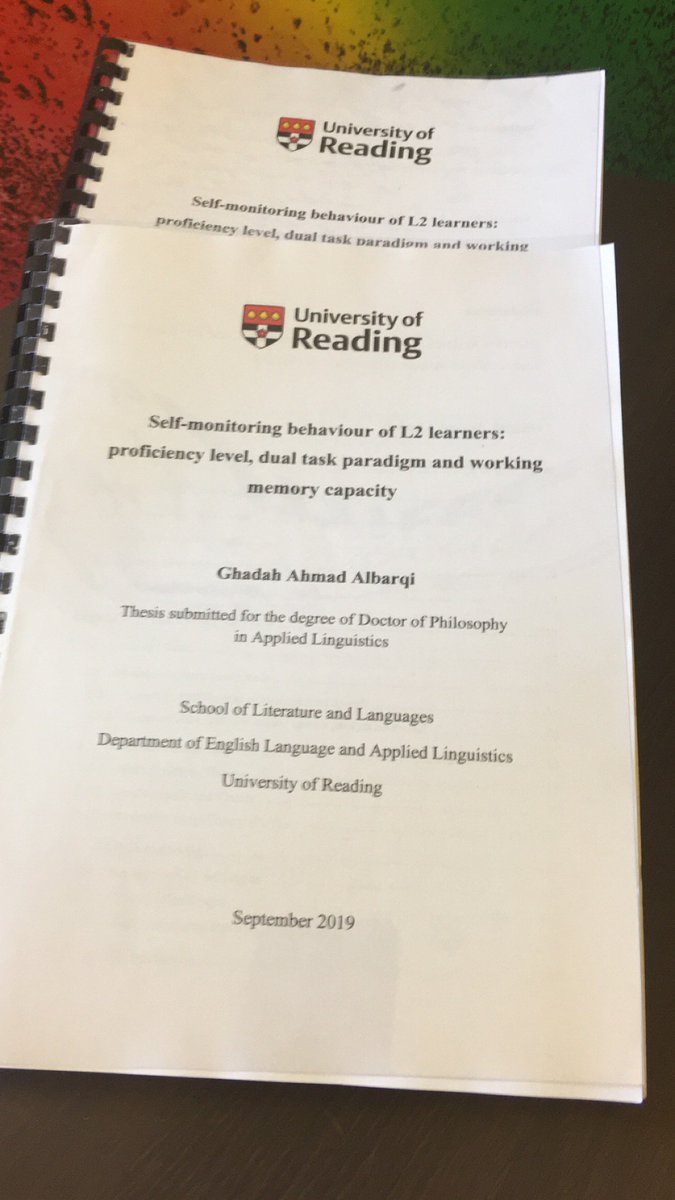 DrGhadahAlbarqi's tweet image. #PHDSubmitted Alhamdullilah 😌