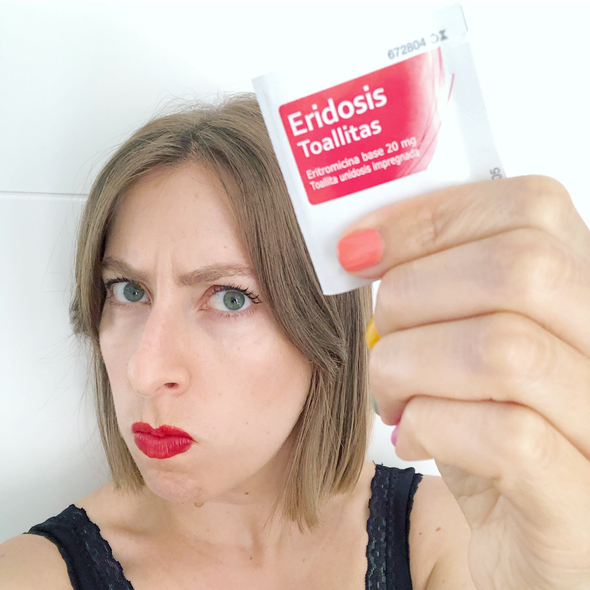 Deborah García Bello on X: ¡Las toallitas Eridosis para el acné son un  medicamento, no un cosmético! 🧶Hilo  / X