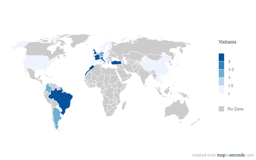 monparaiso's tweet photo. Hoy introducción a la #geografía con #MapInSeconds. ¡Aquí el mapa de destinos viajeros de la clase! Aplicación interesante y sencilla de utilizar. 👇 https://t.co/821SFOQvza