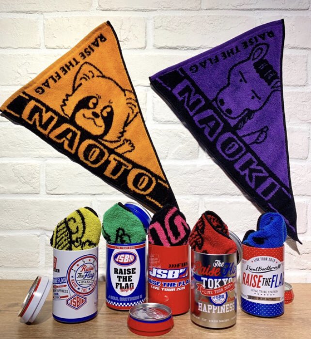 JSB_GIFT's tweet photo. 【RAISE THE FLAG】グッズ🤜💥

✨名古屋会場限定フラッグタオル入り缶✨

✨10名様✨

プレゼントしちゃいます🔥🔥

〈応募方法〉
フォロー&amp;リツイートのみ

〈〆切〉
9/21(土)

当選発表はDMにて行います。 https://t.co/LNlcT6KkKn