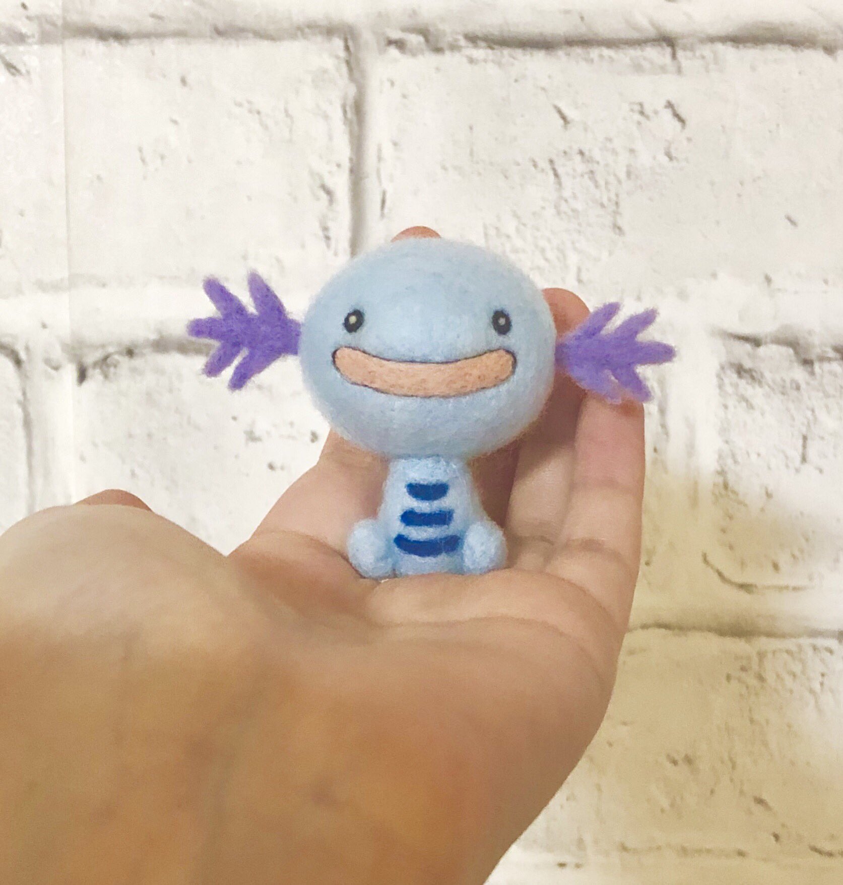 Twitter 上的 みおっぺ 羊毛フェルトで手のひらサイズのウパーちゃん作った 羊毛フェルト ポケモン刺せるかな T Co Zyal4wrii0 Twitter