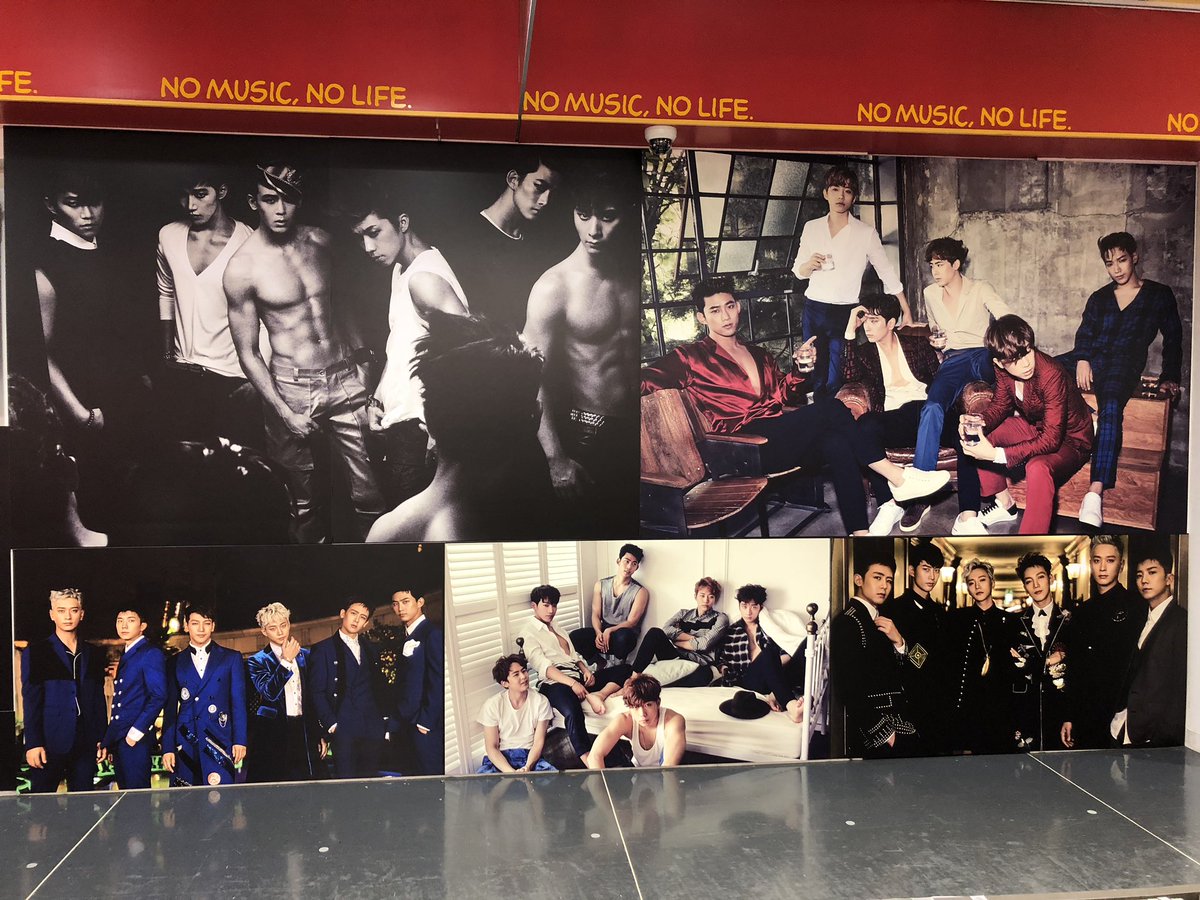 Yukitaec3041227's tweet photo. 『2PM BEST in Korea2~
 2012-2017~』パネル展💖❤💚💙💛💜
見てきました！
懐かしい写真を大きなパネルで見れるのは幸せですね︎💕︎💕
この時間は空いてて、ゆっくり撮影出来ました😆😆

#2PM_BEST https://t.co/LoP1vuAxWr