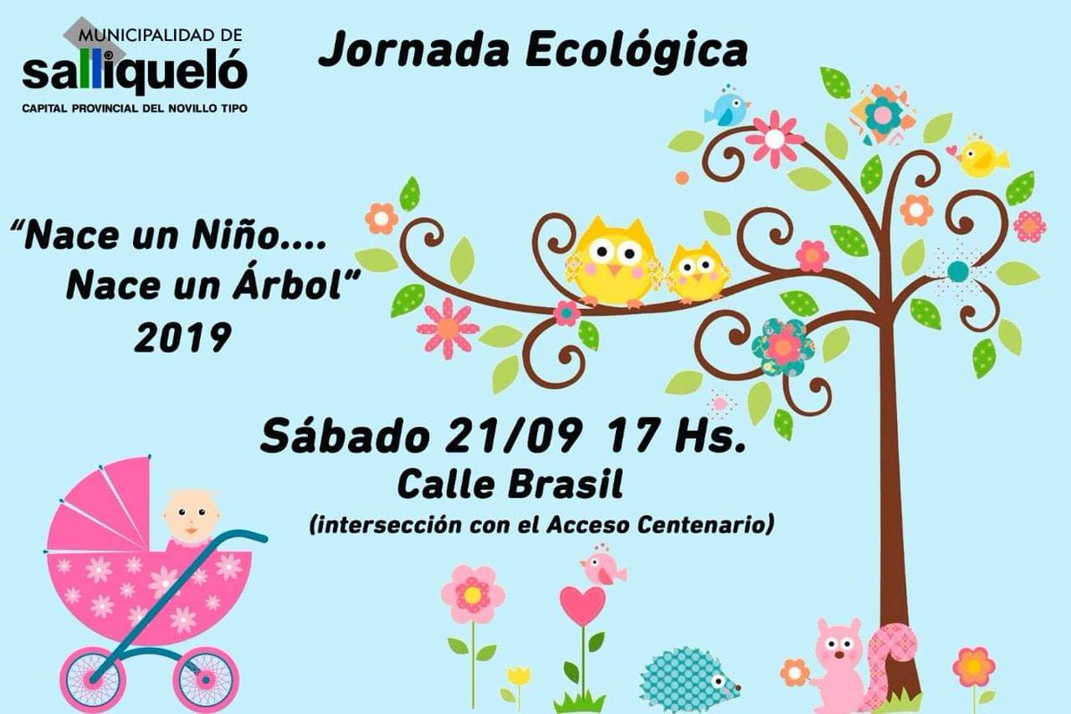 leandrovesco's tweet photo. Nace un niño, nace un árbol. Hace un mes narré esta historia en @LANACION https://t.co/ifgjLsKiW7 Este sábado se hace la ceremonia anual y me nombran Padrino. Plantaré el primer árbol. Hace 24 años que están haciendo esto en #Salliqueló. Hacen ecología operativa. Felicitaciones. https://t.co/bTIaDwzfil