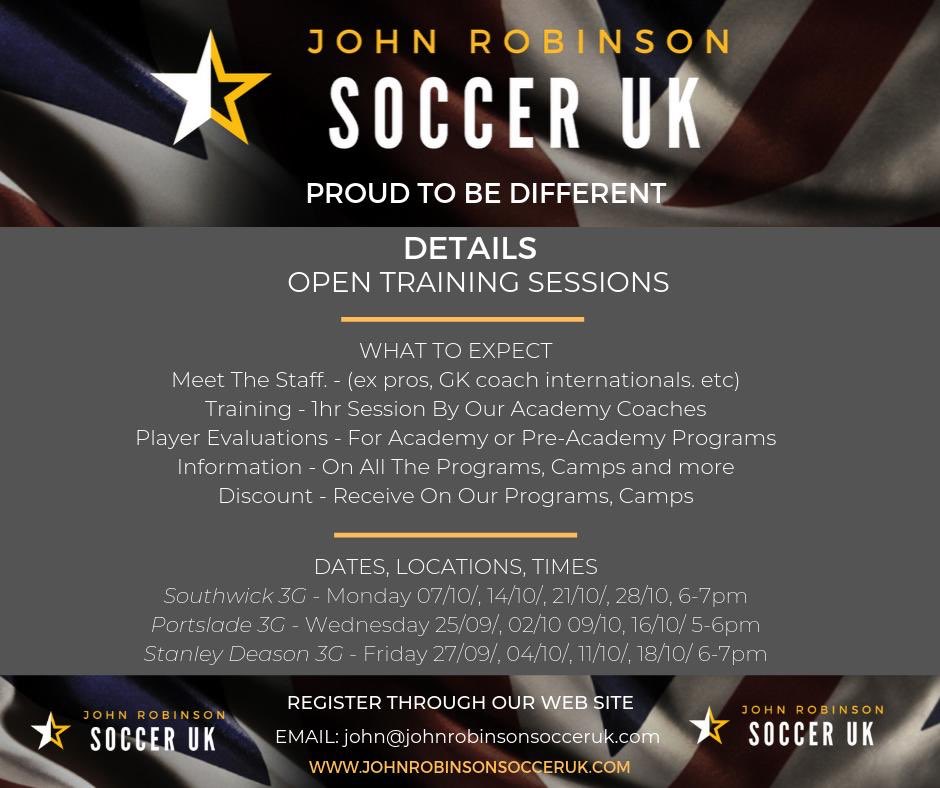 JohnRobinsonSo3's tweet photo. Excited to announce our Free open training sessions details. Register your interest https://t.co/eUpIph4UQz @SussexSchoolsFA @HPColts @NewhavenFC @mileoak_fc @MOWFC https://t.co/nBPzFR0R1F