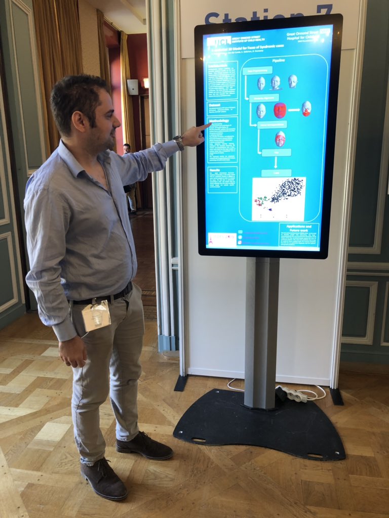GOSH Craniofacial Research Unit (@goshcraniores) on Twitter photo Dr Athanasios Papaioannou <a href="/apapaion/">Thanos Papaioannou</a> presenting his poster on a statistical shape 3D model for syndromic #craniosynostosis at <a href="/Iscfs2019/">ISCFS 2019</a> #craniofacial Dr Athanasios Papaioannou <a href="/apapaion/">Thanos Papaioannou</a> presenting his poster on a statistical shape 3D model for syndromic #craniosynostosis at <a href="/Iscfs2019/">ISCFS 2019</a> #craniofacial