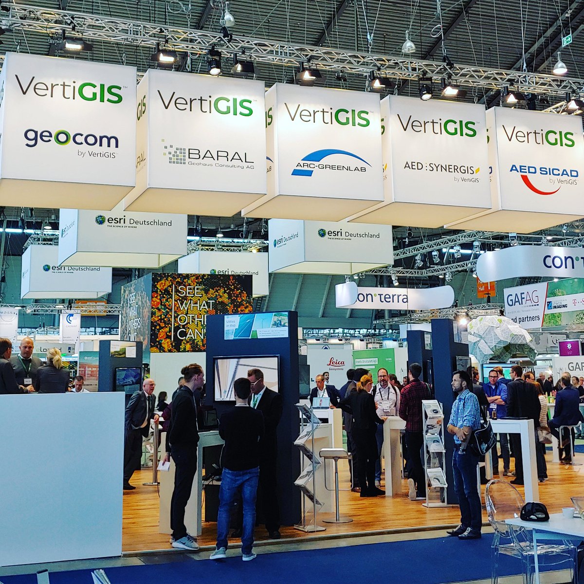 Kommunale Verwaltung, #Landmanagement, #GIS, Kommunale #Infrastruktur, Mobile Datenerfassung, #Vermessung, ... 
Unter dem Dach von <a href="/VertiGIS/">VertiGIS</a> finden Sie das geballte Know-how von AED Sicad, AED Synergis, Arc Greenlab, Baral, Geocom.

Halle 1, Stand F1.068

#intergeo2019 #intergeo