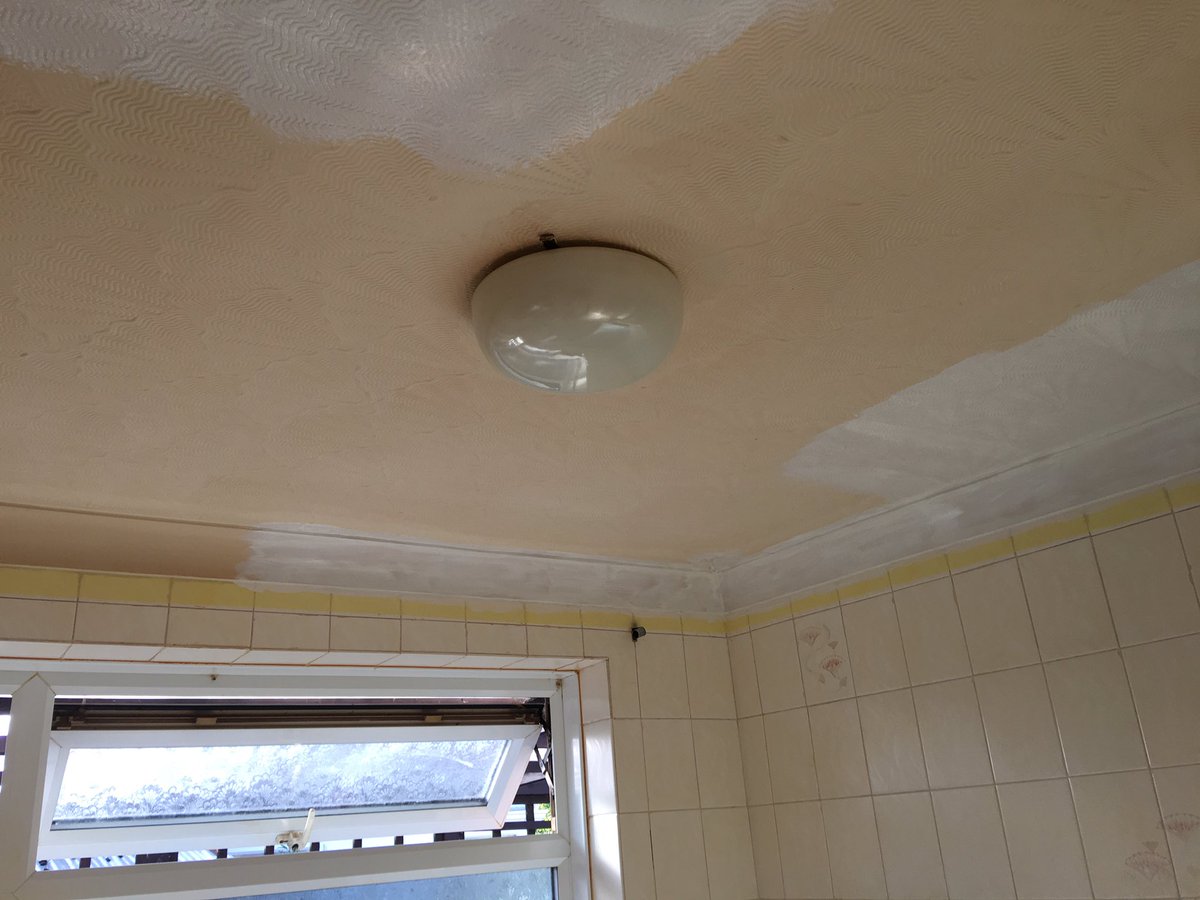 Therealtreble99 On Twitter Little Job Today Bathroom Ceiling