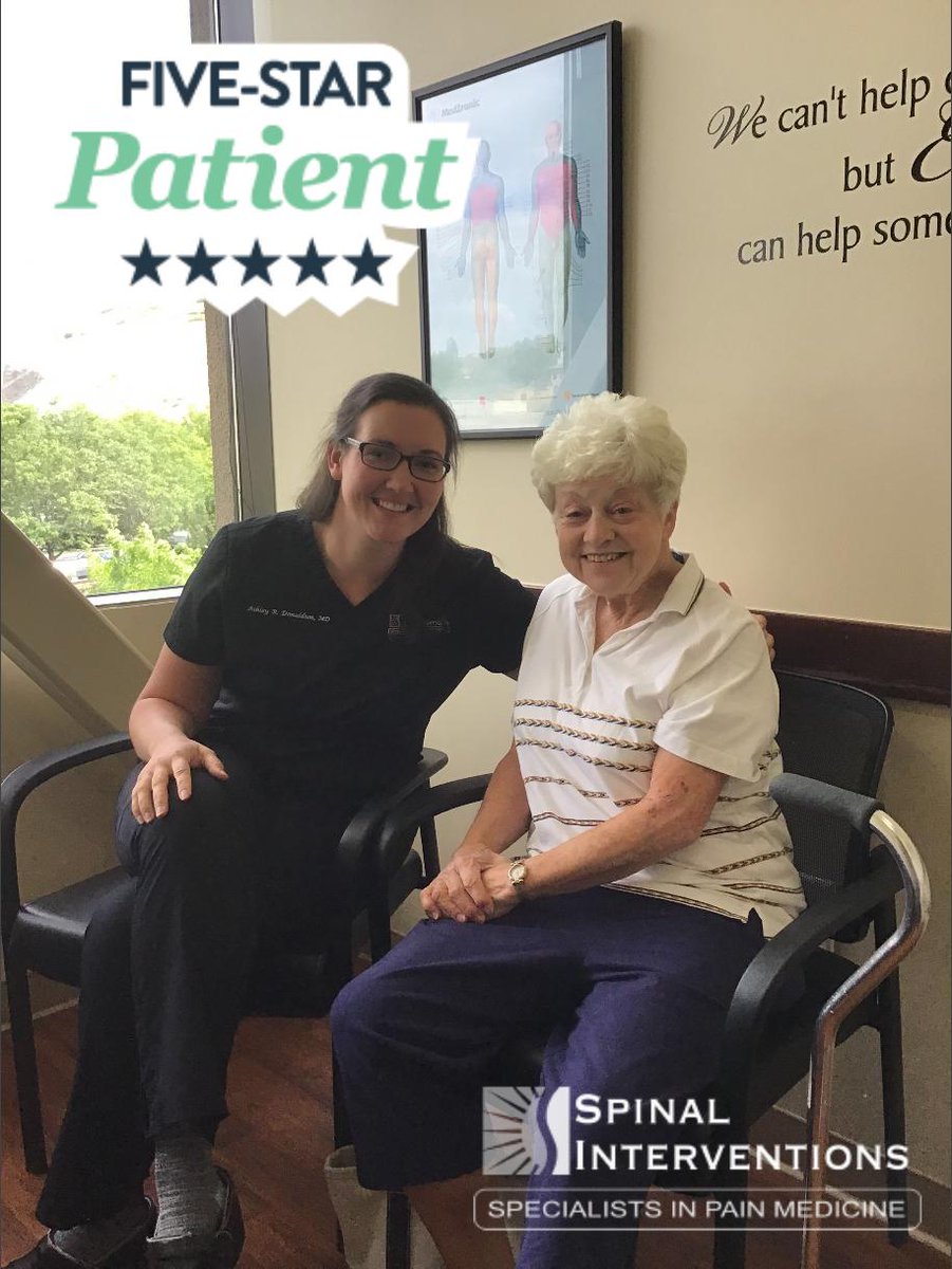 SpinalInterven's tweet photo. A five-star patient hanging out with a five-star doctor! #SIOfRelief #SpinalInterventions #BackPainStinks https://t.co/A05fdbnyOm