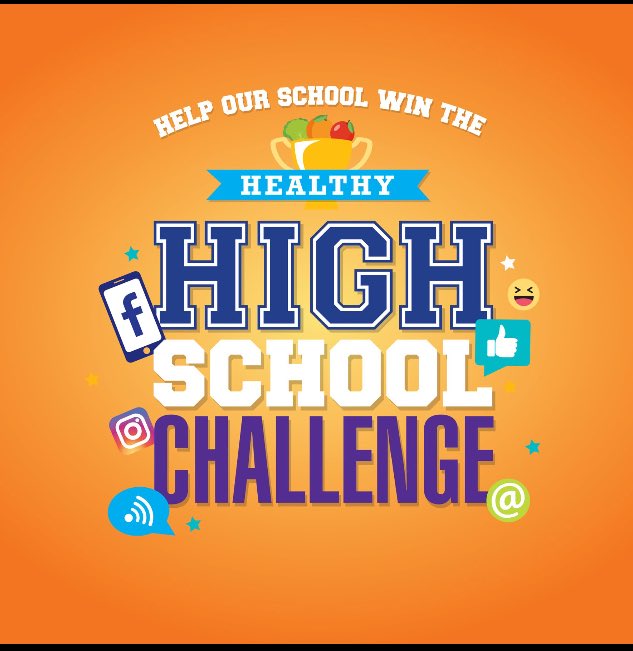 SodexoLife's tweet photo. It’s that time of year again!  Students make healthy choices at lunch during October and the school could win big!  Last year LHSWX won $1,000!  Let’s keep up the healthy eating!  #HHSC #FoodIsFun.     @sodexoUSA @lifemustangs @Life_Lions @lifeschools https://t.co/8IsbmF0Nro