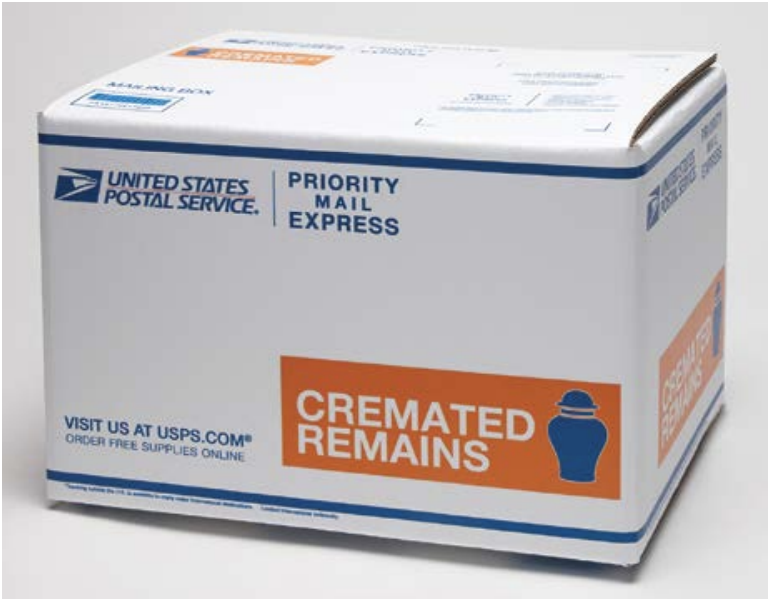 Usps cremated remains stickers
