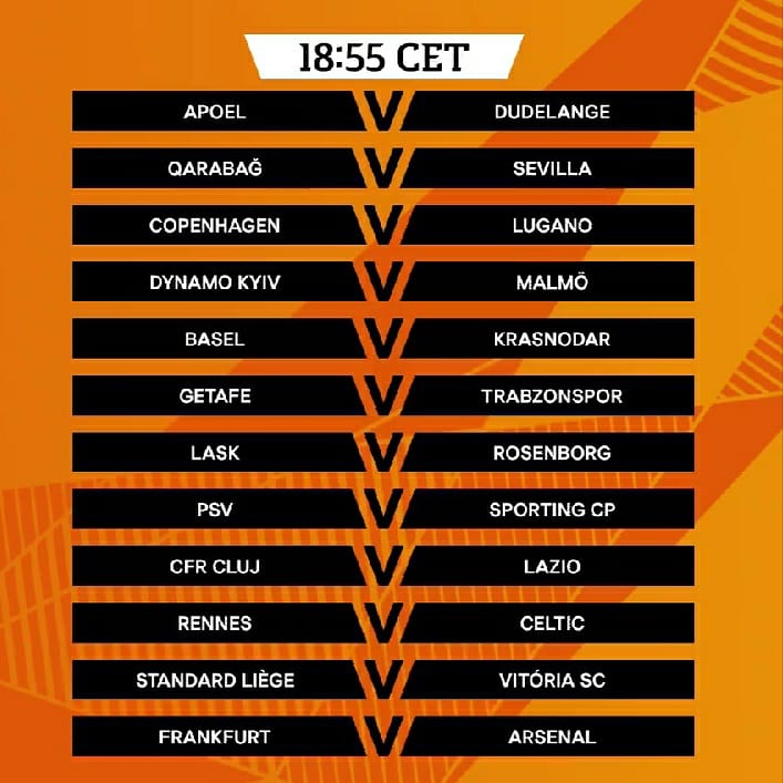 Sport_Inter_TV's tweet photo. FOOTBALL - EUROPA LEAGUE ⚽ : Après la C1, l'Europa League demarre aujourd'hui, voici le programme de la soirée. https://t.co/kUhhnTAWH1