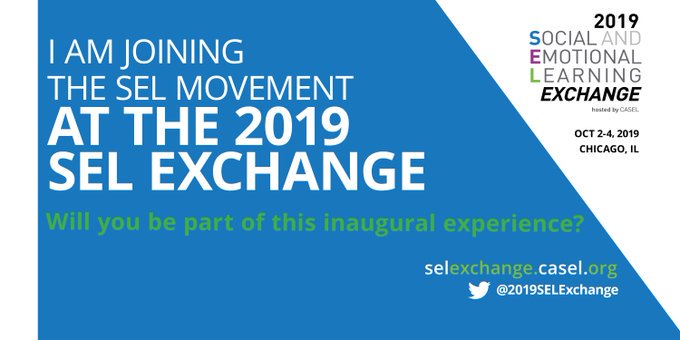 2024SELExchange's tweet photo. Who is attending the 2019 #SEL Exchange? RT + share why you are excited to be a part of this experience! If you won't be joining us, make sure to follow along at @2019SELexchange and #SELexchange https://t.co/Puz0hMb5wS