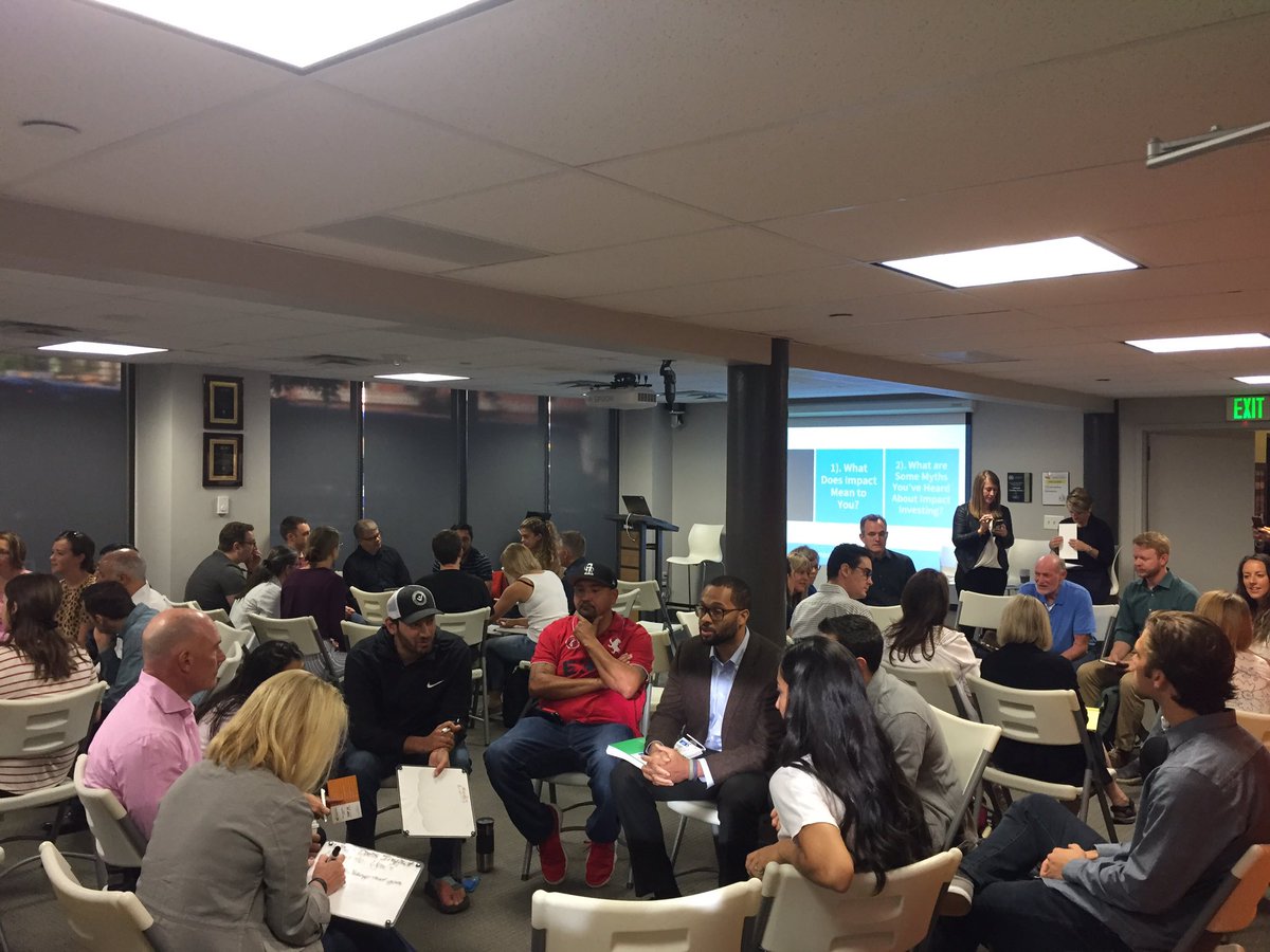 Great session this morning on modeling the Impact Investing Landscape at #DENStartupWeek #impactinvesting Rockies Impact Fund